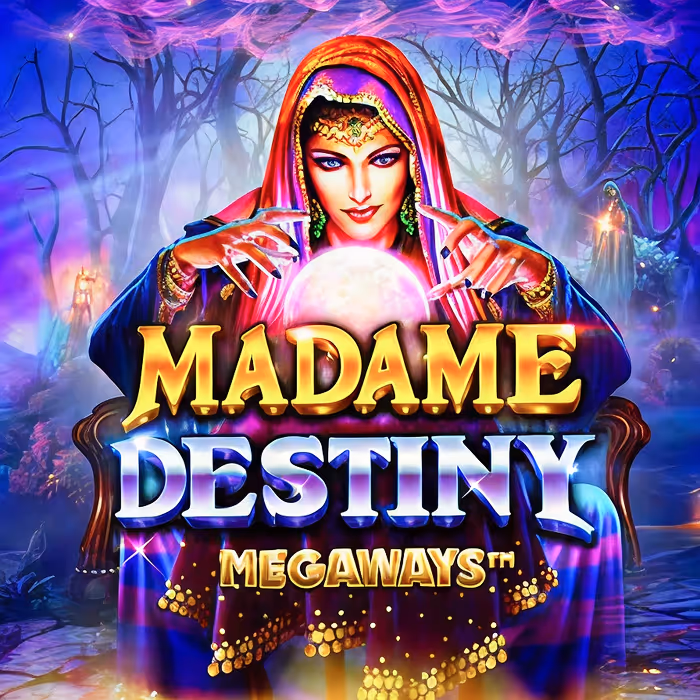 Madame Destiny fortune teller themed slot with expanding wilds